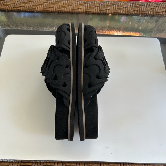 Ladies Rag & Bone Nylon Bailey Sport Slide Sandals Black EU 36.5 - Picture 3 of 6